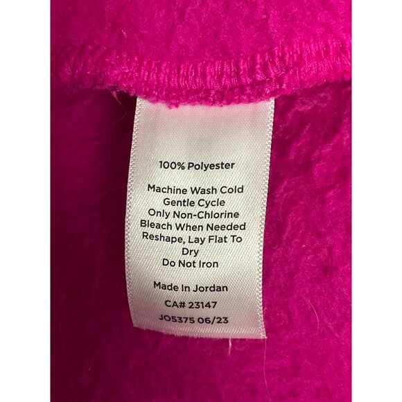Talbots Pink Women’s Pullover Half-Zip Soft Warm Long Sleeve Jacket Sz M - Picture 8 of 9